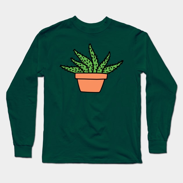 Aloe Vera Long Sleeve T-Shirt by saradaboru